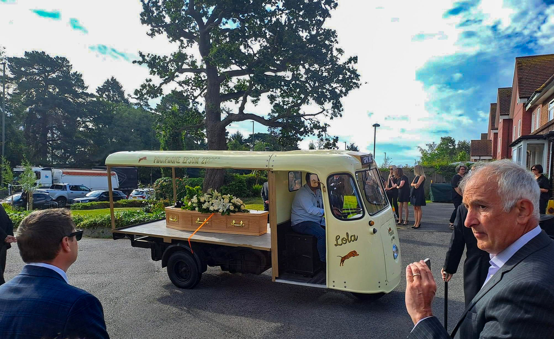 2024 John Carey's funeral (Courtesy Jamie Carey)