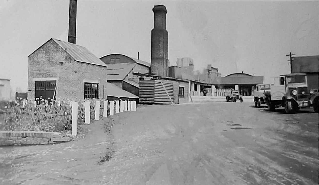 1920's? Minsterley Creamery. (Courtesy Minsterley Creameries Ltd FB Group)