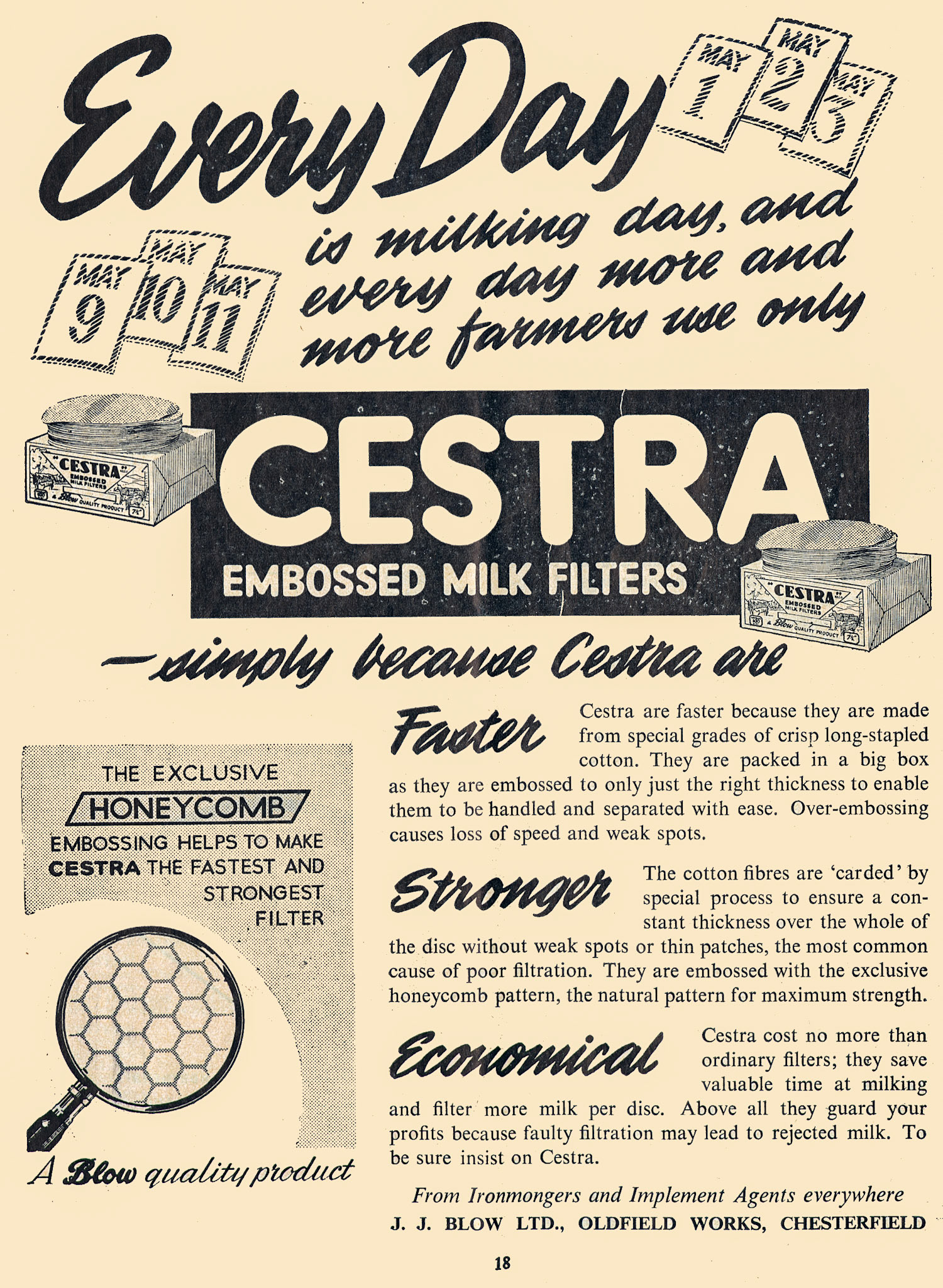 1954 Milk Producer magazine-April (Express Dairy Tales archive)