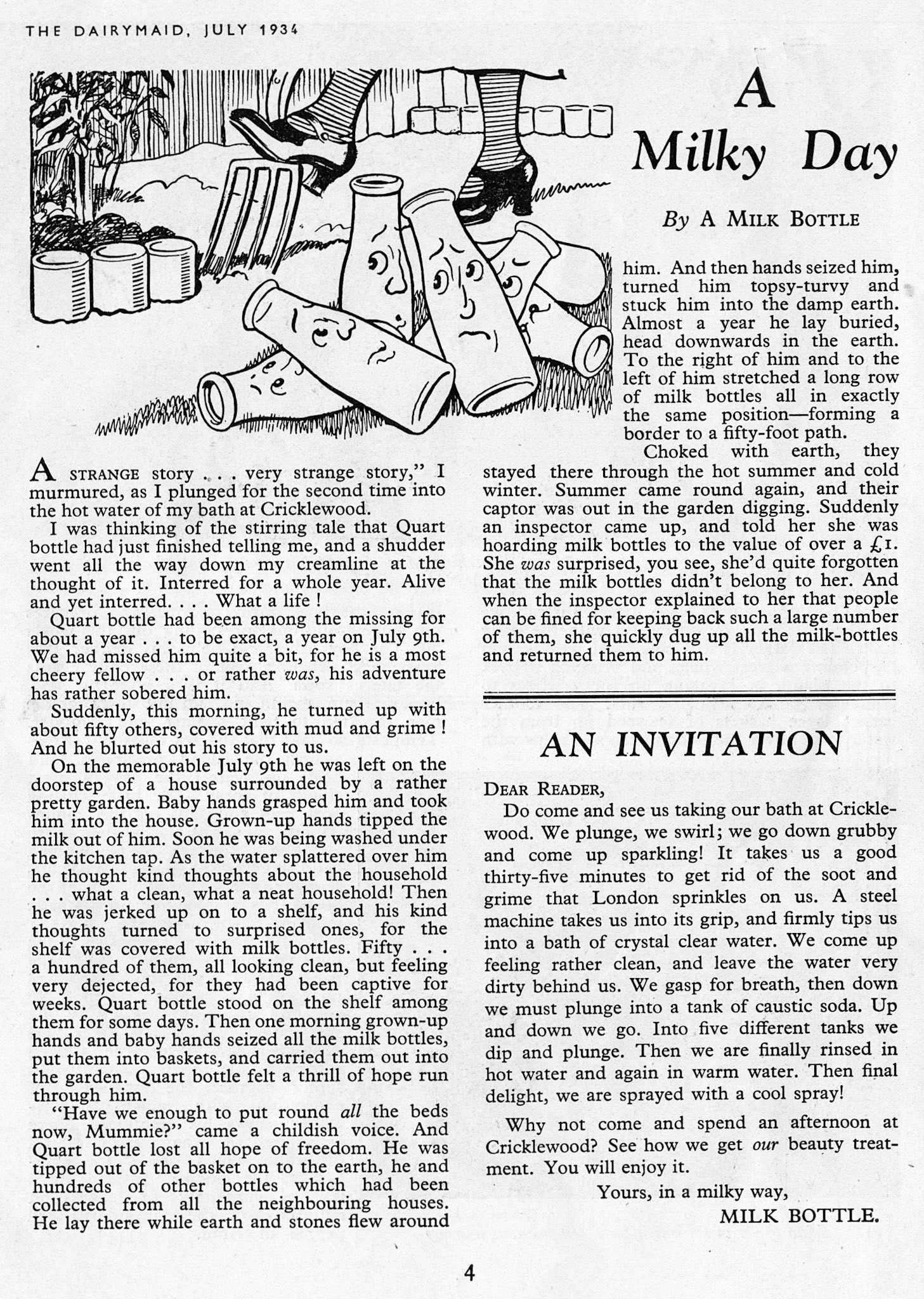 1934 July-Dairymaid Magazine 37 (Express Dairy Tales Archive)
