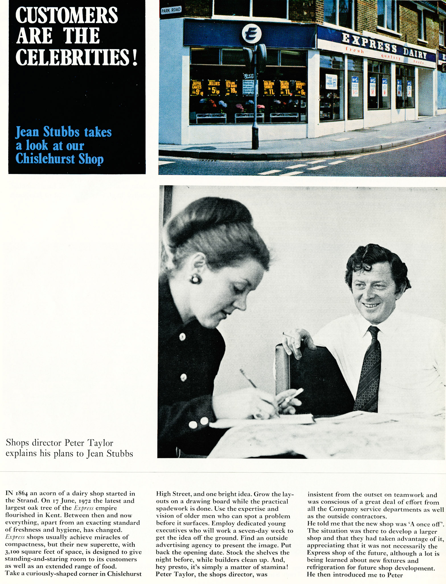 1972 Chislehurst Shop Operations