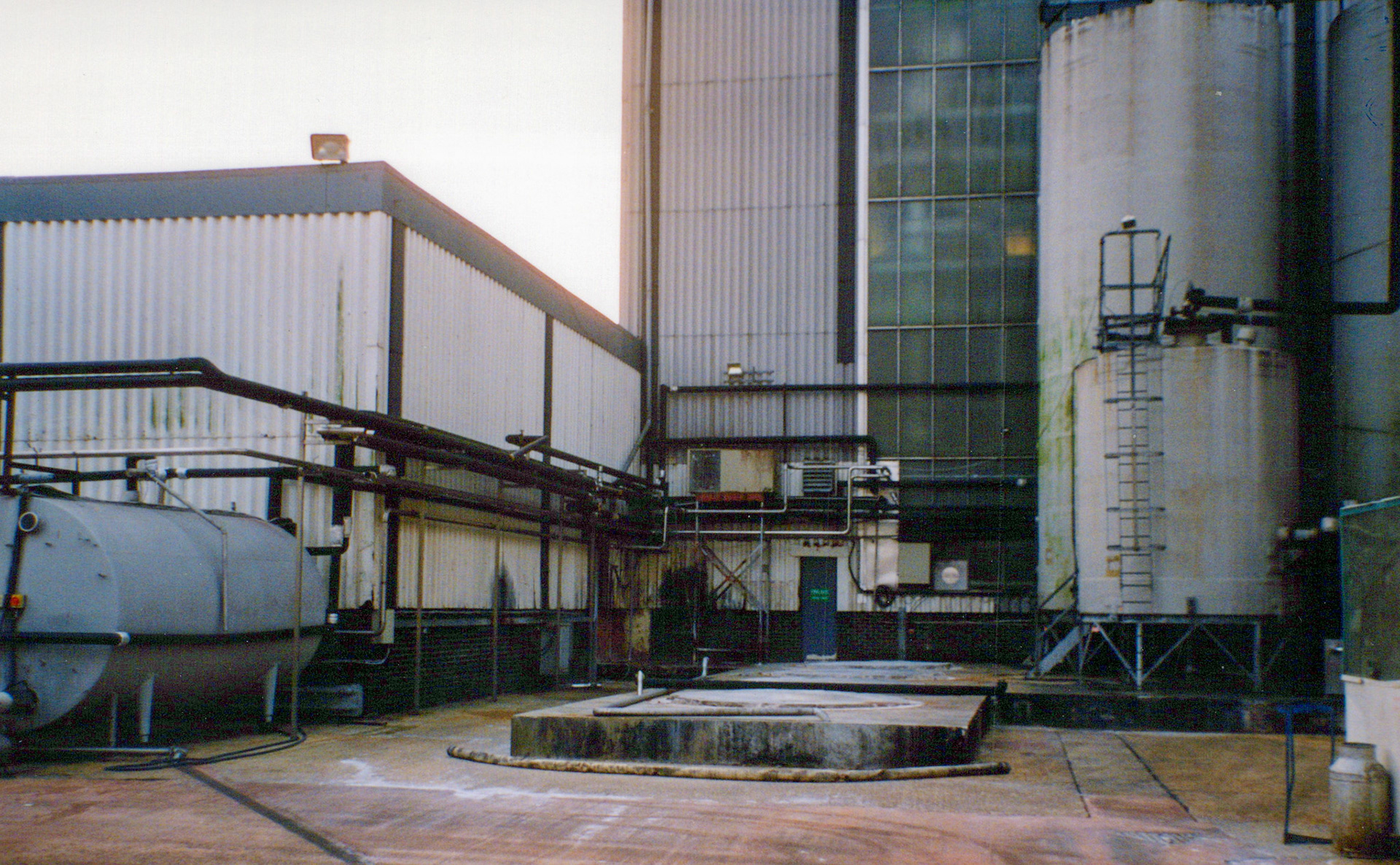 1992 Plant dismantling in progress (Courtesy Bill Wilson)
