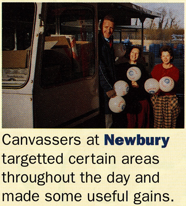 1990 Customer Day activity at Newbury Depot (Tops Customer Day Edition)