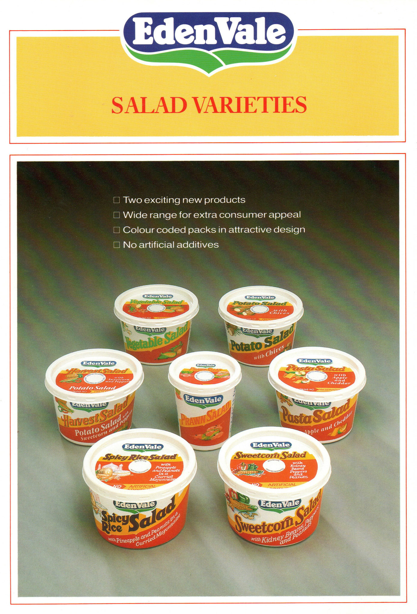 1980's Express Catering Foods 'Van Sales' leaflets (Courtesy Robert Turner)