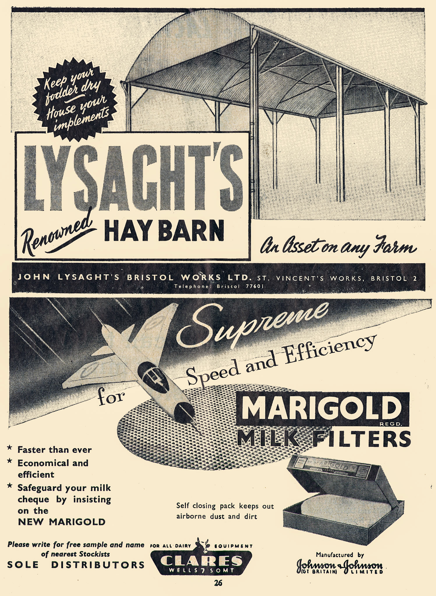 1954 Milk Producer magazine-April (Express Dairy Tales archive)