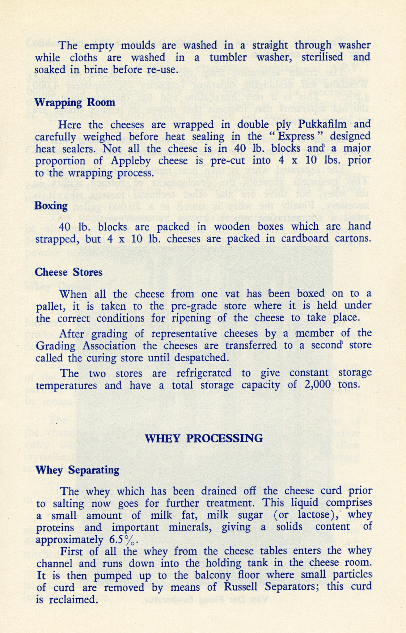 1971 - Appleby Creamery 40th Anniversary Brochure