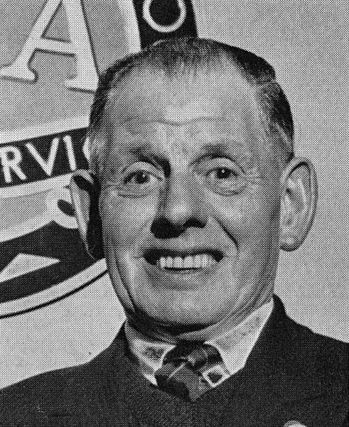 1966 Long Service Dinner 50 Year Award to Mr A.H. Helm from Seaton. (Express News Summer 1966)