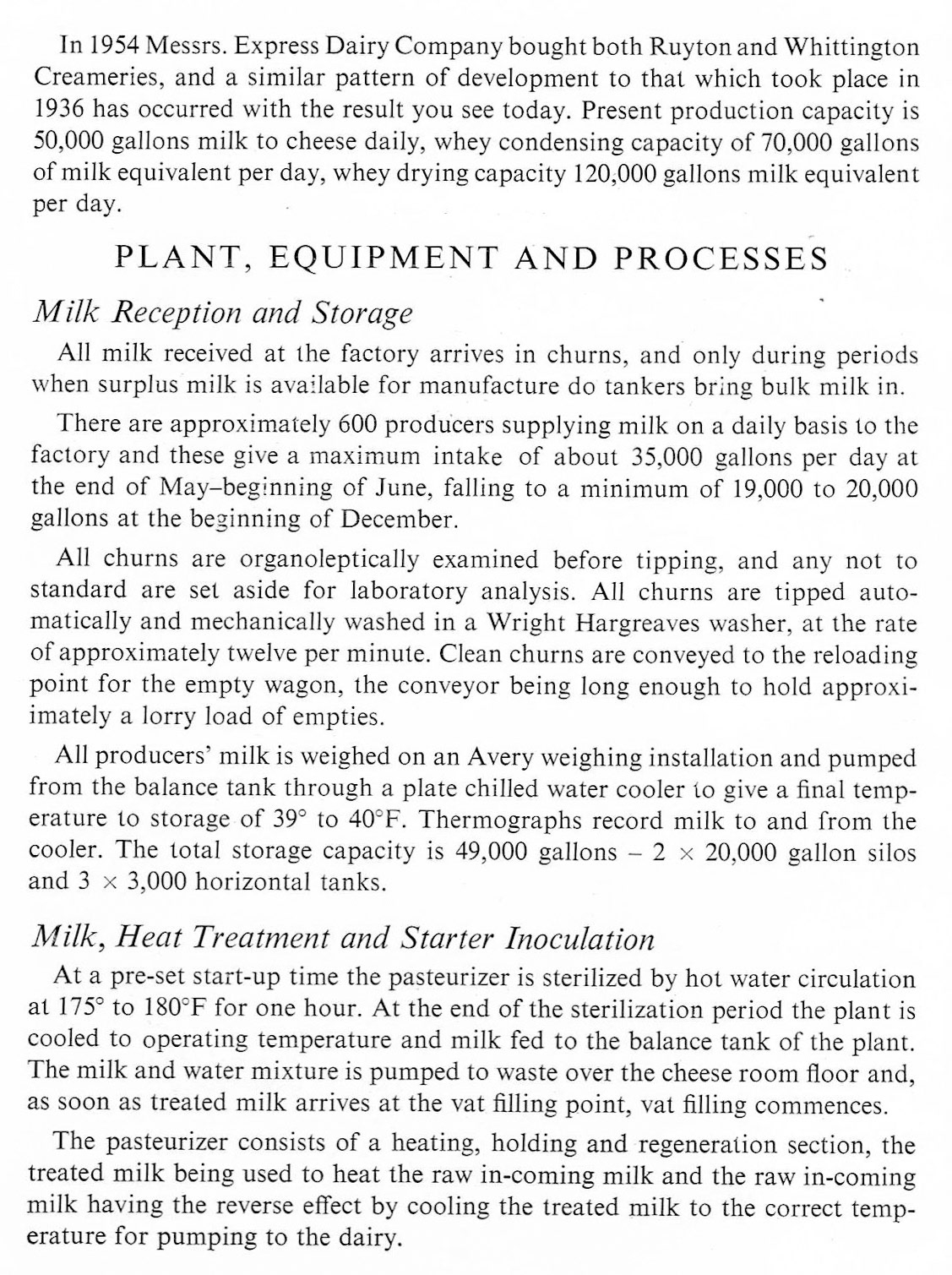 1970's Ruyton Creamery Visitors Brochure. (Courtesy Peter Ellis, Ruyton Revisited FB Group)