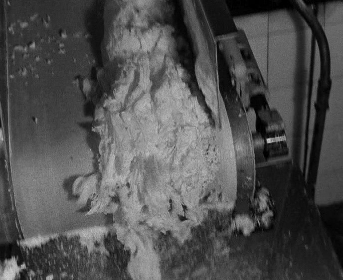1940's Tower Creameries, later Mitcham Foods, part of Express. Cooling. (Courtesy British Instructional Films, British Pathé)