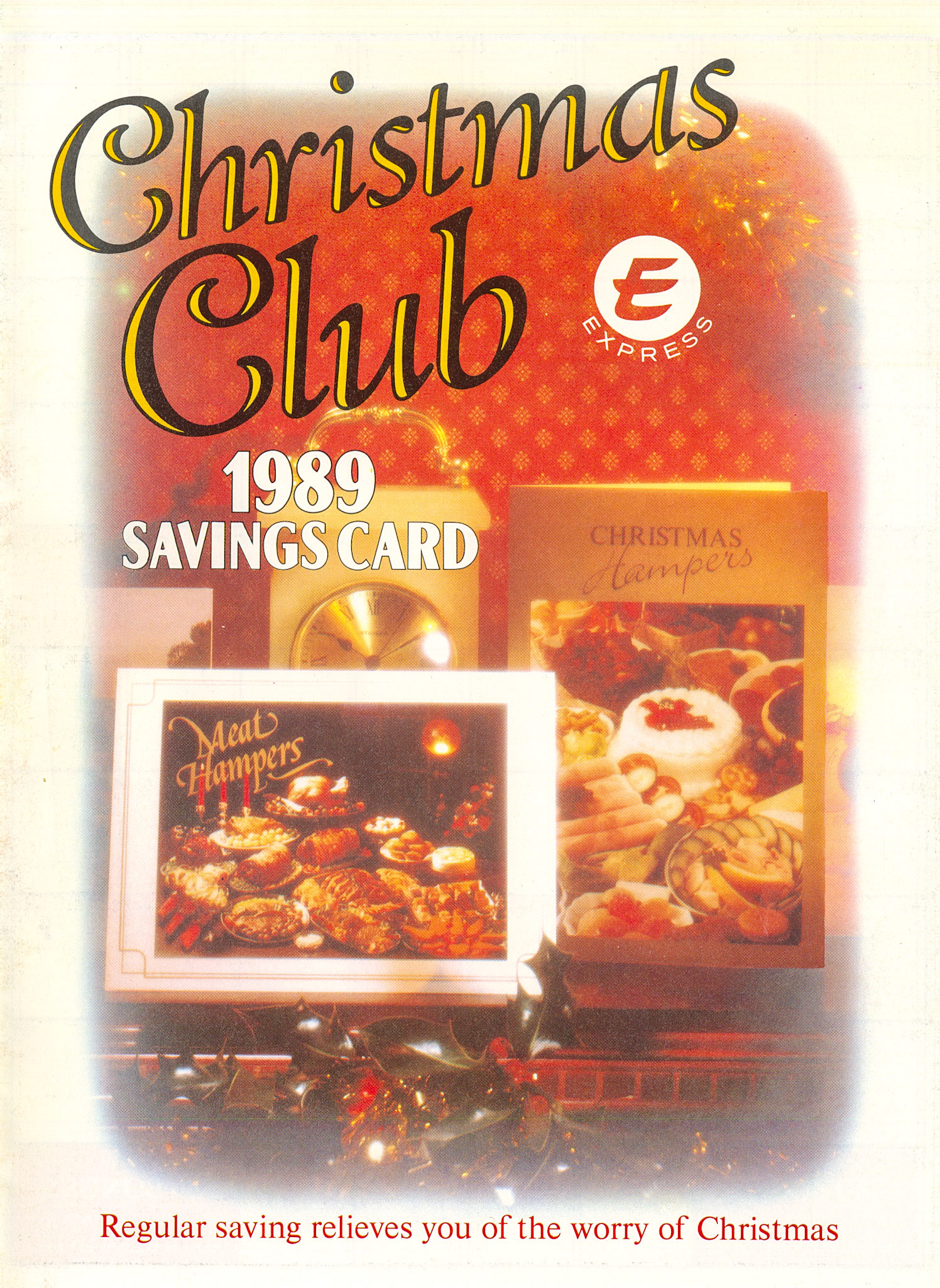 1989 Christmas Savings Club leaflet (Courtesy Paul Luke)