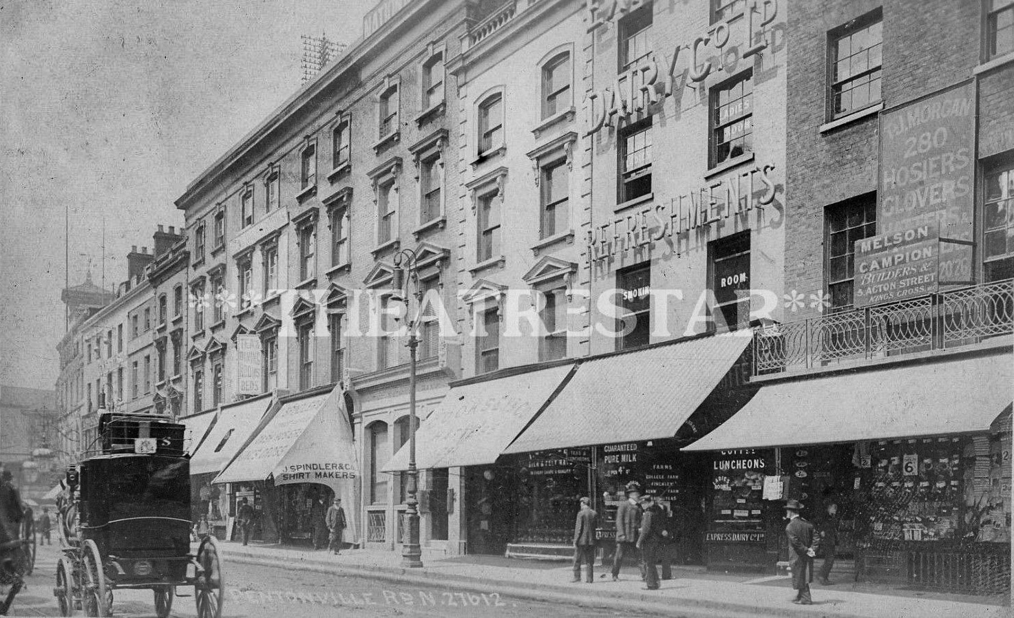 1900's? Pentonville Road Shop (Courtesy Michael Aldread)
