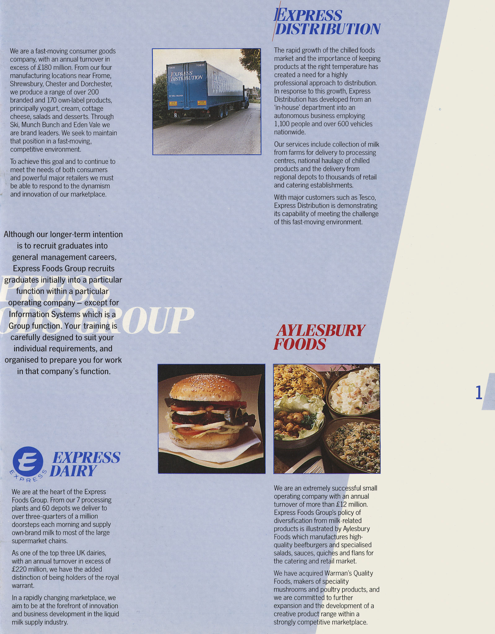 1987 Graduate Recruitment Brochure 'A New Perspective' Page 1.(Courtesy Soo Rose-Cook)