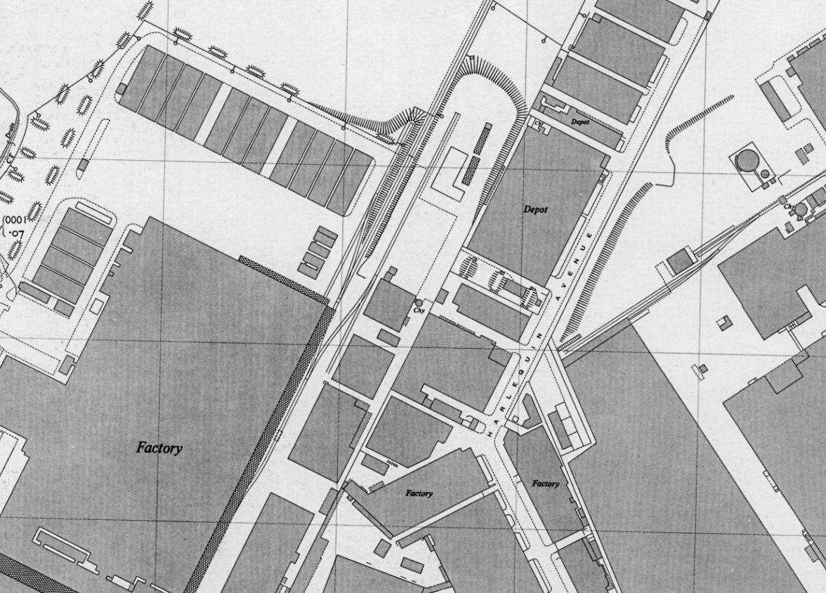 1959-60 Harlequin Avenue, Brentford. (Courtesy National Library of Scotland)