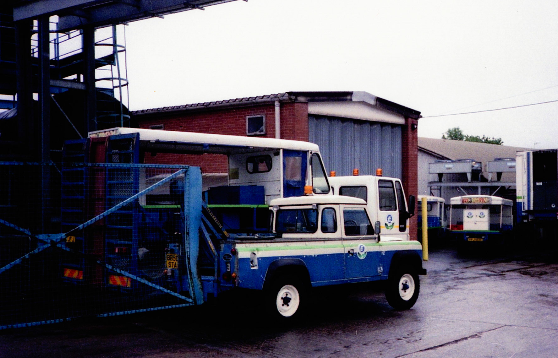 1990's? Exeter Dairy rear yard (Courtesy Paul Smith)