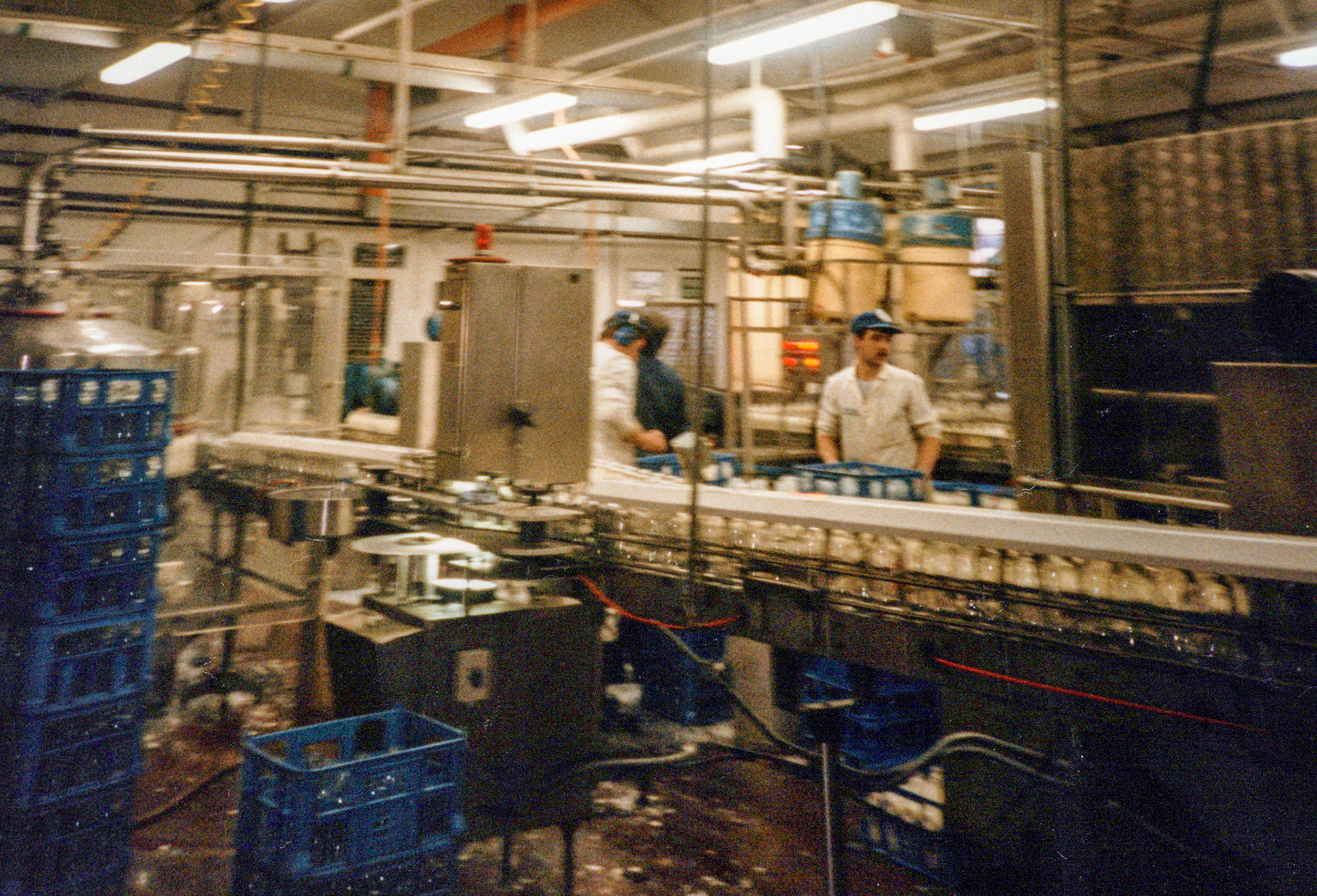 1986 Didcot Bottling Line (Courtesy Russell Finch)