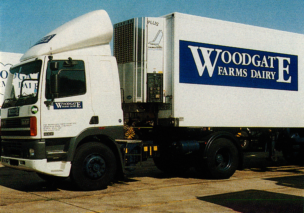 1970's "Lorry showing refrigeration unit". (Illustration from Sixty Years in Dairying-Molly Sale)