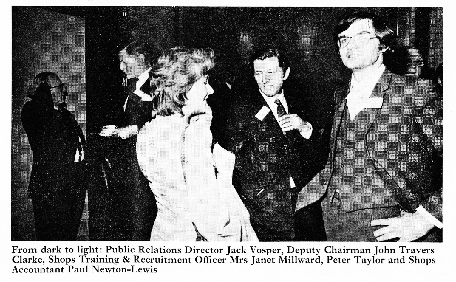 1972 JOHN TRAVERS CLARKE and JACK VOSPER (Shops Conference)