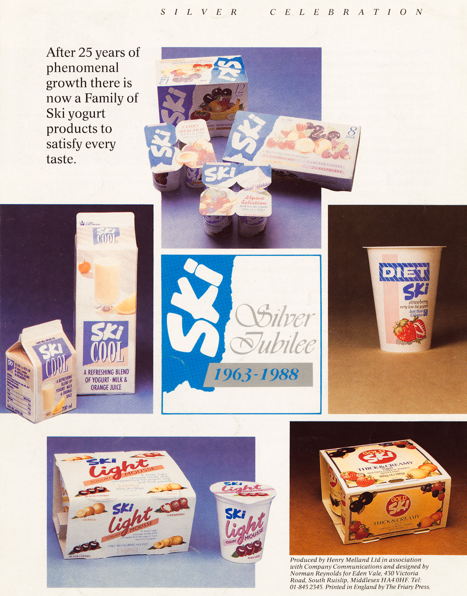 1988 Ski Silver Jubilee - 25 years (Courtesy Paul Bloor)