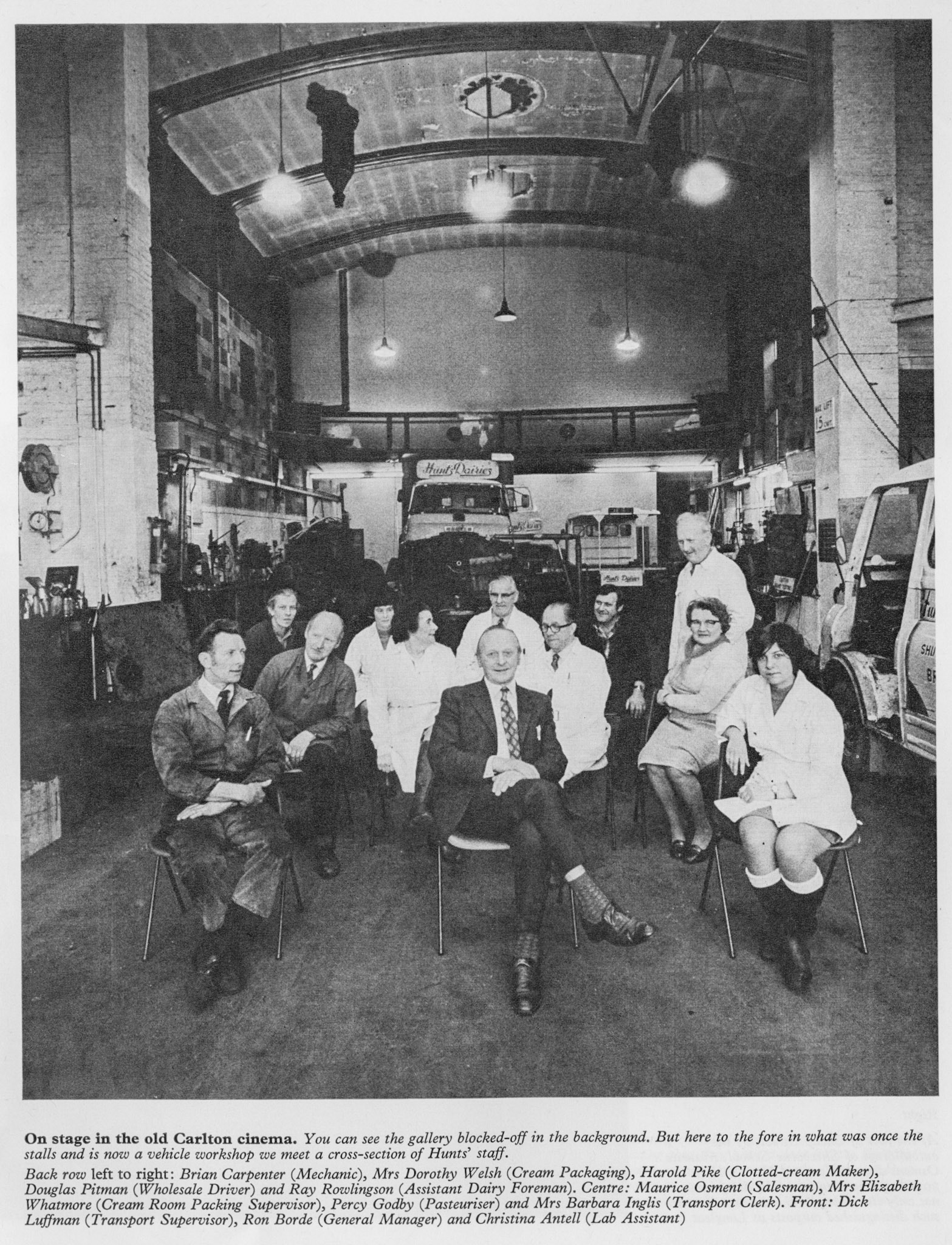 1975 Hunt's Dairies, Sherborne, Dorset