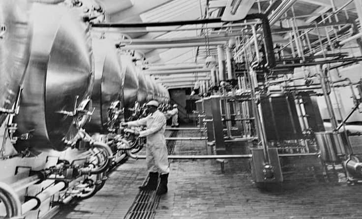 1955 Official opening of South Morden Processing. (Courtesy Marlene Hoskins FB)