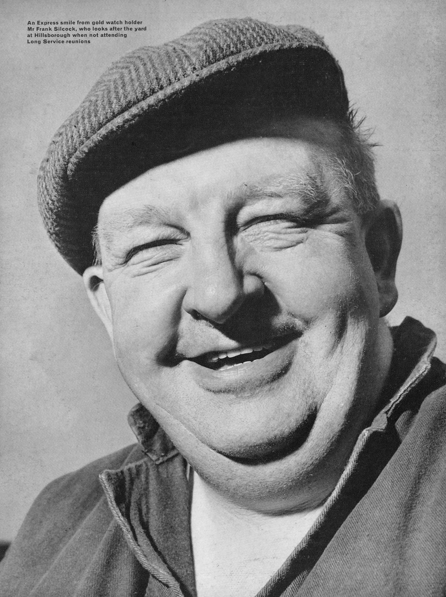 1966 Summer Back Cover - Frank Silcock from Hillsborough, Sheffield.  (Express News Summer 1966)