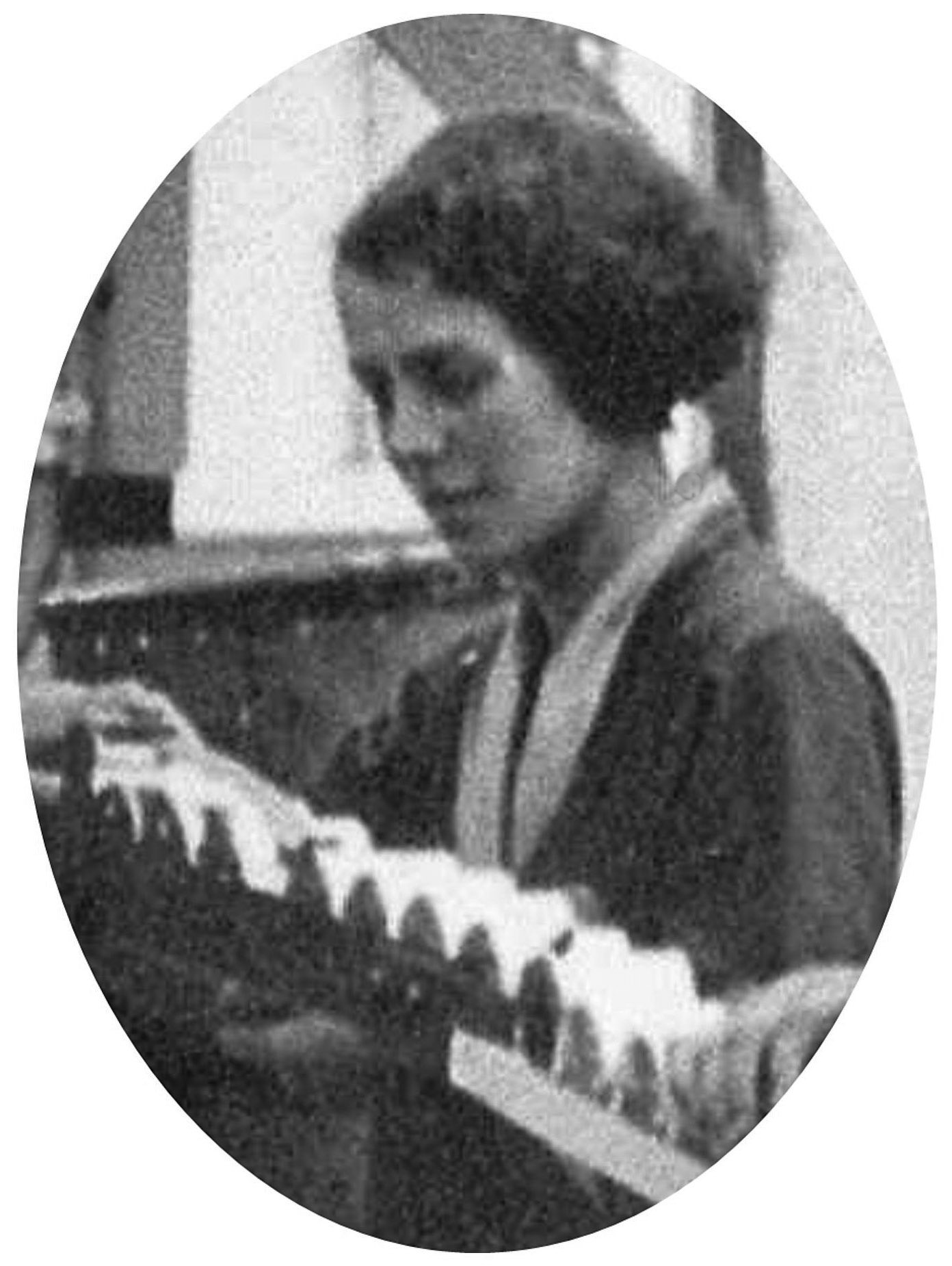 1930s Maisie Preston working at the creamery, wife of Richard Preston, Minsterley Creameries Chief Clerk at this time. Lynn Fickenscher comments "My Grandmother, Maisie Preston, at work. They seem to be canning and packing "English condensed, machine skimmed, milk. From the 1950s, the Preston family lived at 'Ventnor', the house next to the creamery offices. She was born Edith May Griffiths, but despite never being adopted properly after being 'dropped off' with the Joneses - adopted the name Jones. She married Richard Preston in 1936. I'm guessing she would have taken a job at the creamery when he moved in with the family in the late 1920s and probably stopped working in 1939 when she had her first child. My mum can't remember her 'going out to work', and I suppose it would have been unusual at that time. My mother is Sandra Evans (née Preston) she was born 1940, so she would have been in the offices there from around 1956 - 1964, when I came along". (Courtesy Lynn Fickenscher)