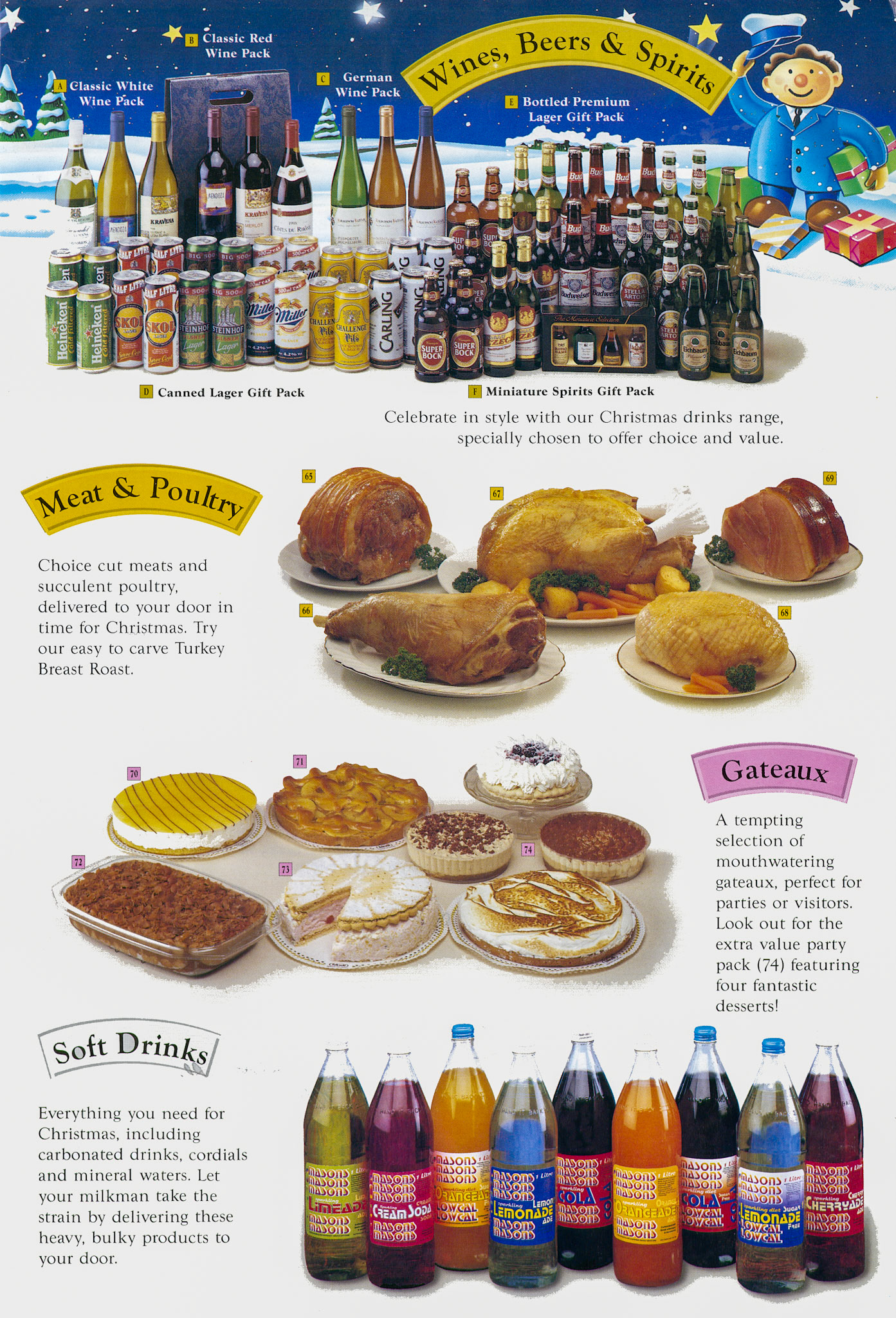 1999 Christmas Hampers leaflet (Courtesy Paul Luke)