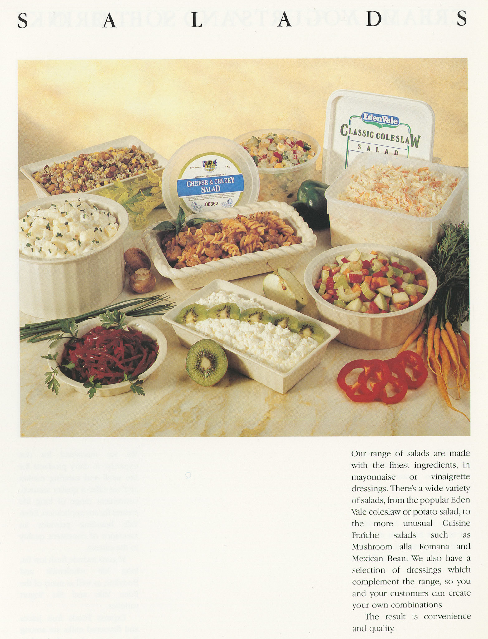 1993 'Quality Foods from Express' brochure, announcing Express Foods Radial Ltd. (Courtesy Paul Luke)