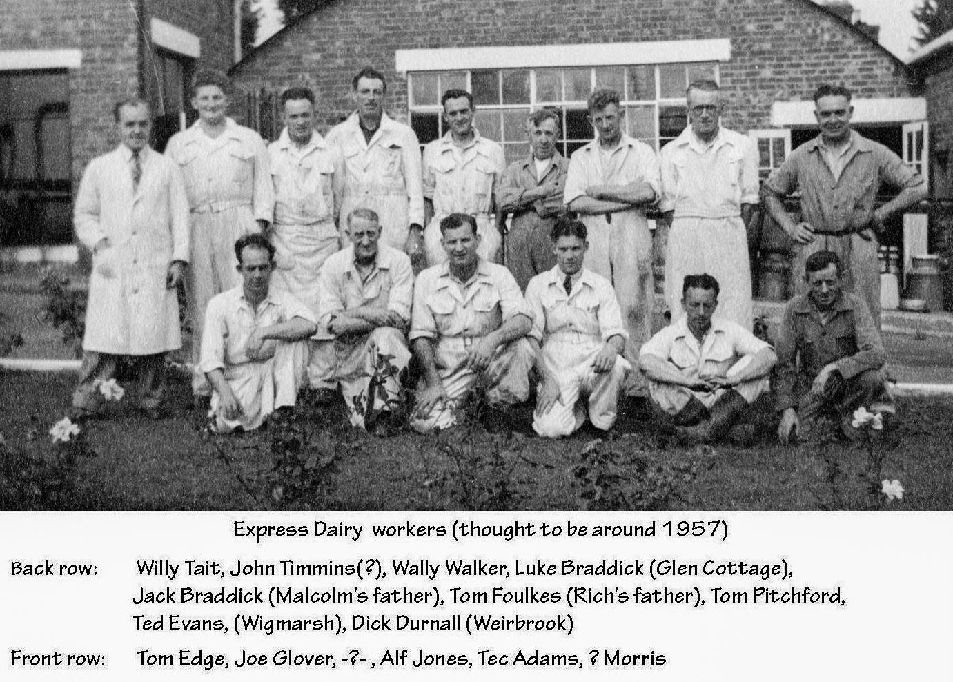 1957 Express Ruyton staff. (Courtesy Margaret Lycett, Ruyton Revisited FB Group)