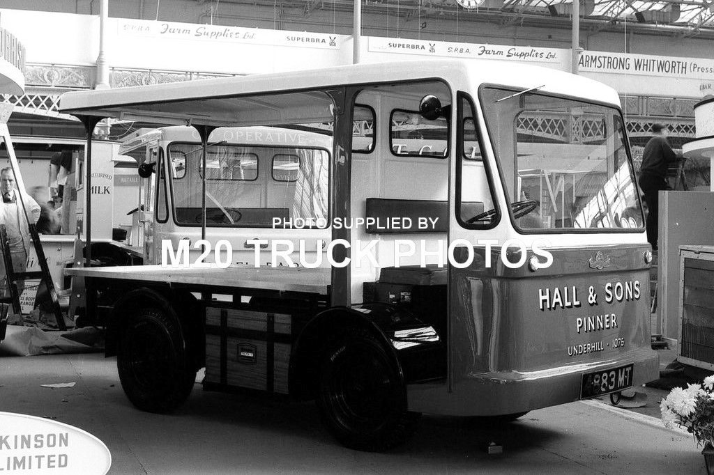 1960's? Hall and Sons, Pinner Crompton &amp; Parkinsons float 4883 MT. (Courtesy M20 Truck Photos, Richard Gaylard)
