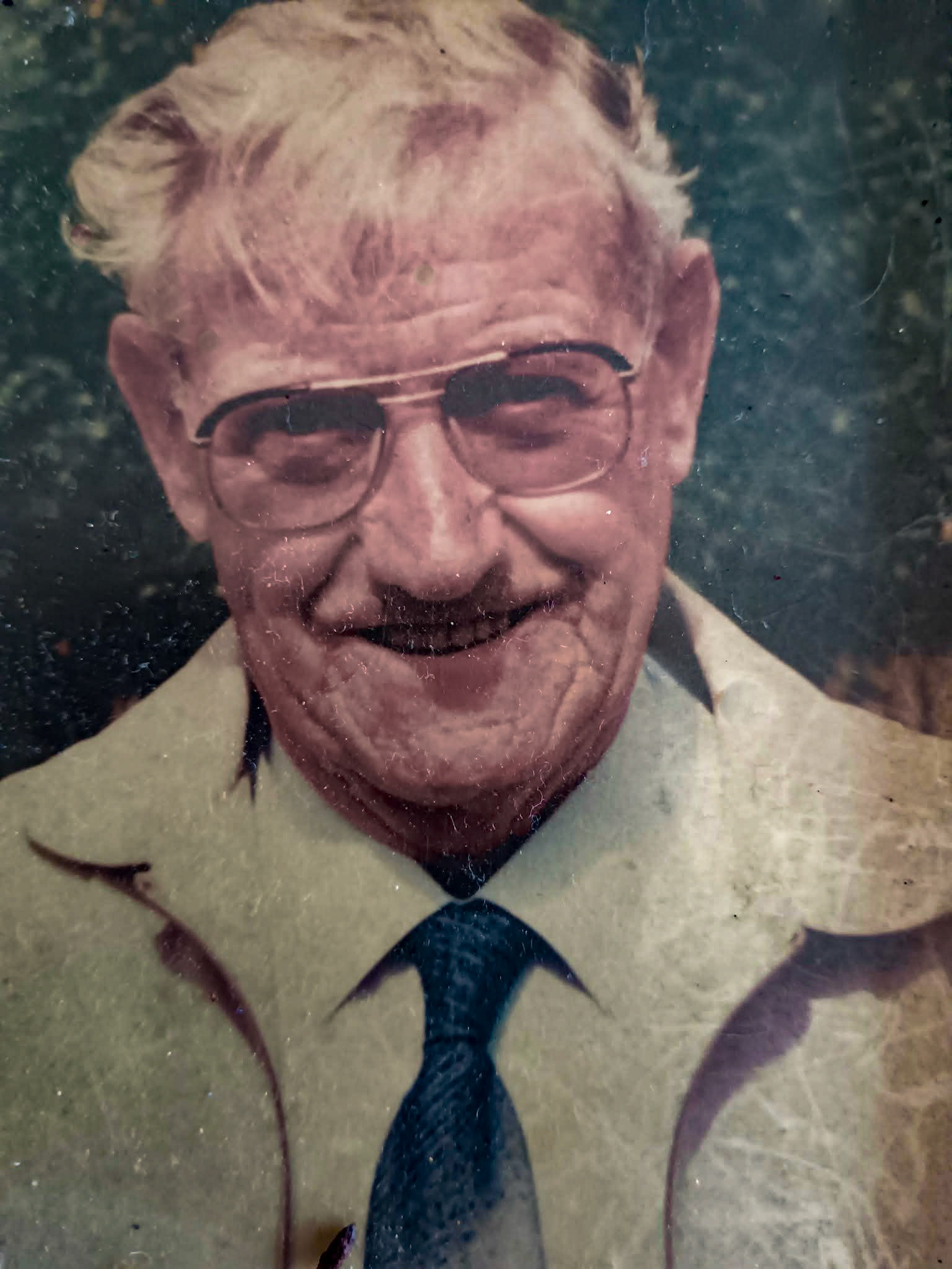 1990s? Arthur Ford, previously boiler operator, later dairy storeman, remembered for his good humour and smiles. (Courtesy Stephen Ford)