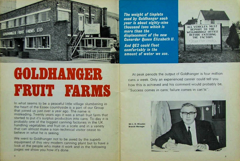 1969 Article from 'The Marble Archer', house magazine of Cadbury Schweppes who had just acquired the Company. (From 'The Marble Archer' house magazine, Spring 1969)