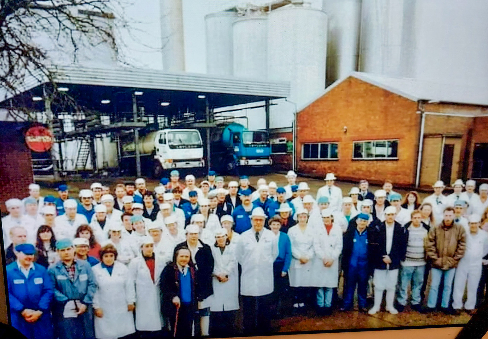 1990's Ruyton staff prior to 1993 closure (Courtesy Steven Harley)