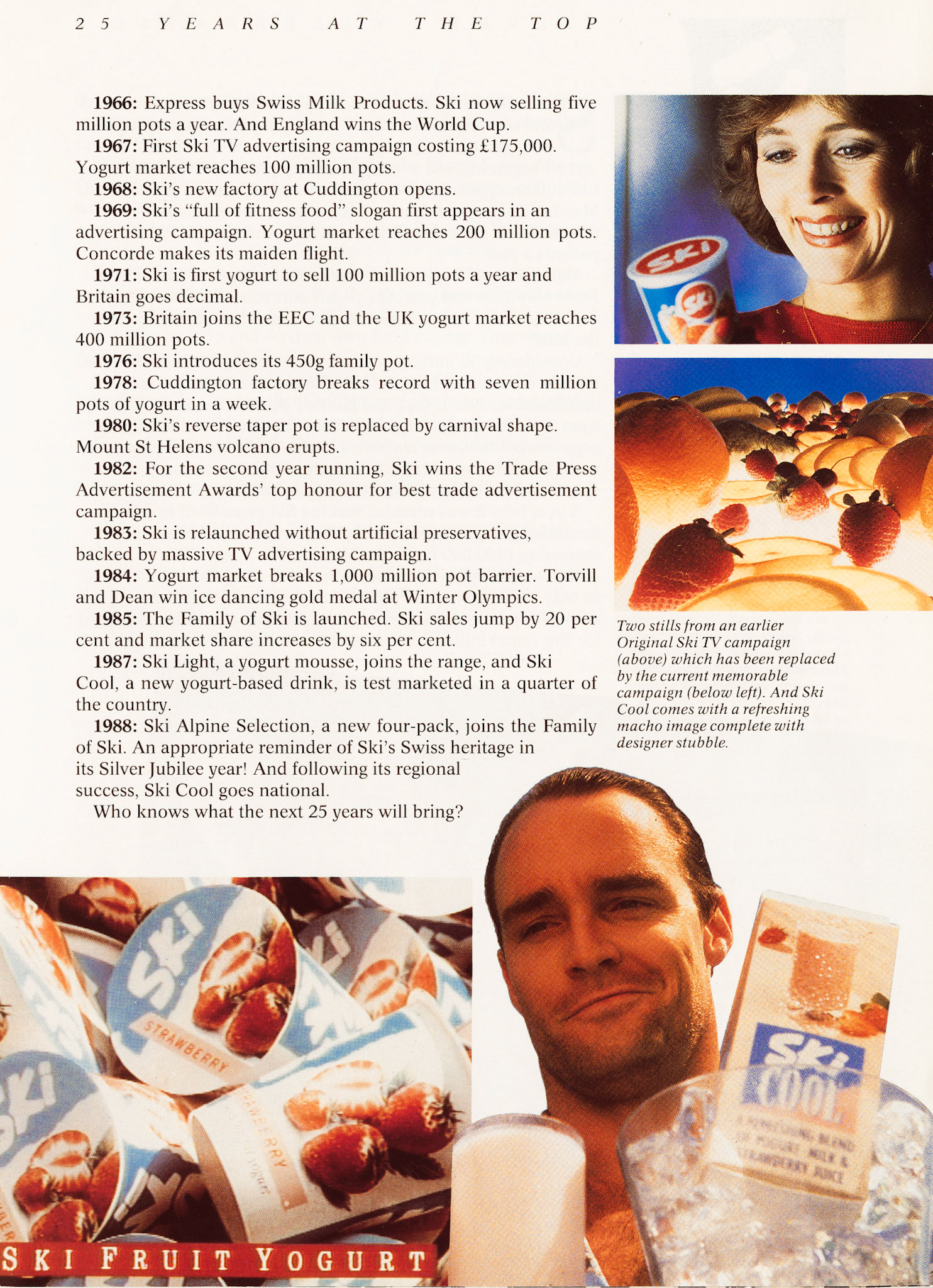 1988 Ski Silver Jubilee - 25 years (Courtesy Paul Bloor)