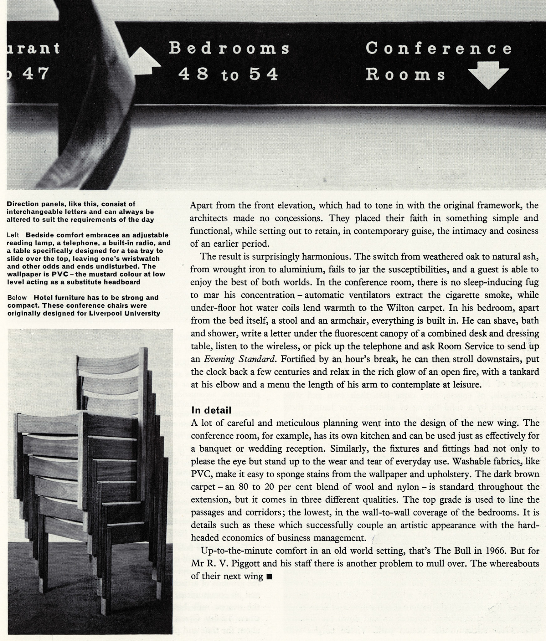 1966 Renovation of the Bull Hotel, Gerrards Cross (Courtesy Beryl Purslove)