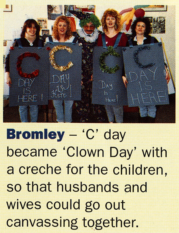 1990 Customer Day activity at Bromley Depot (Tops Customer Day Edition)