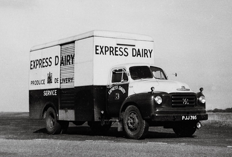 1950's Seaton Junction Produce Delivery (Courtesy Keith Sweetland)
