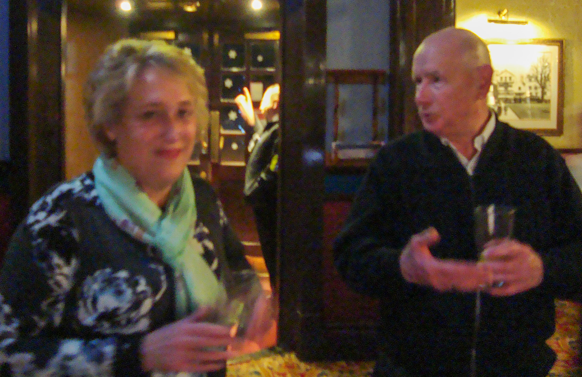 2015 Exeter Staff Reunion. Sandie Gooch and Billy Mitchem (Courtesy Phillip Budd)