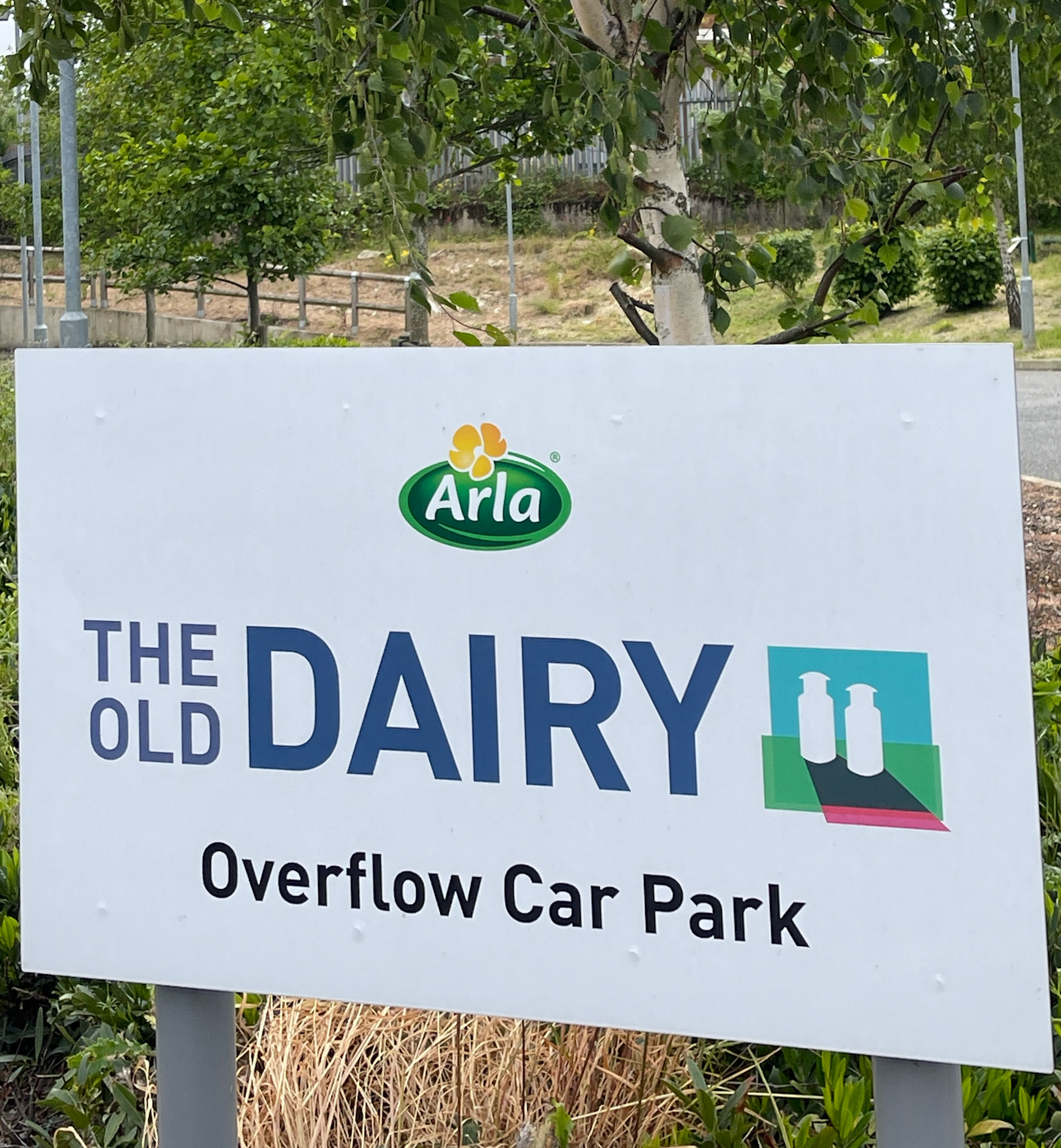 2023 South Ruislip site with Cineworld, ASDA and Housing in 'Arla Place' The 'Old Dairy' signs maintain the link with the past.