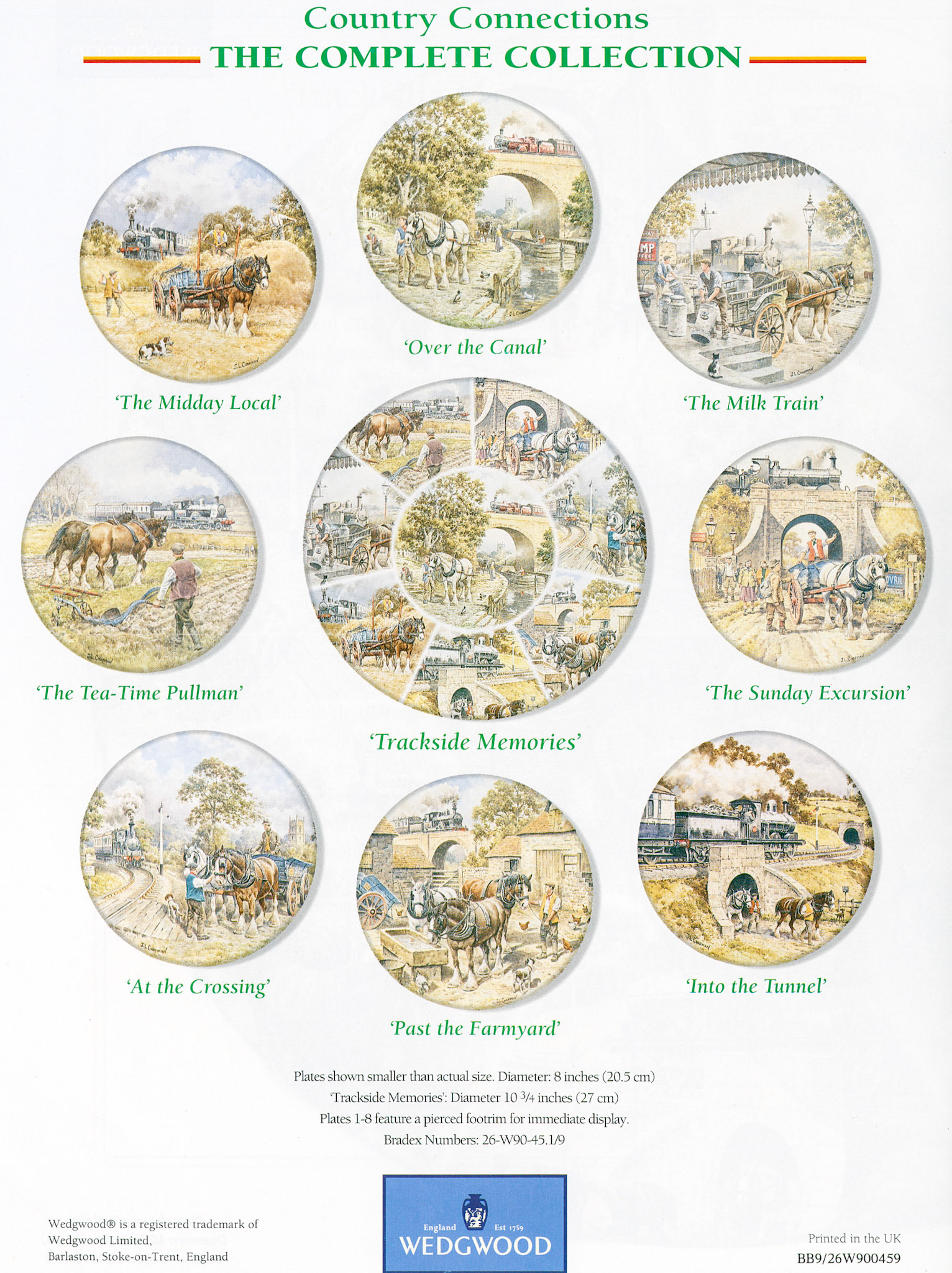 1980s? Wedgwood 'Country Connections' collection. (Courtesy Paul Luke)