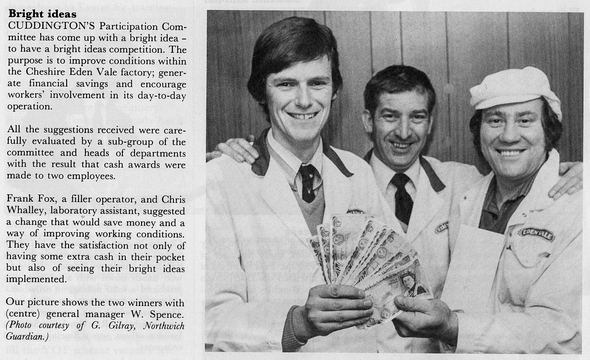 1982 Cuddington Bright Ideas (Frank Fox, W Spence, Chris Wallley)