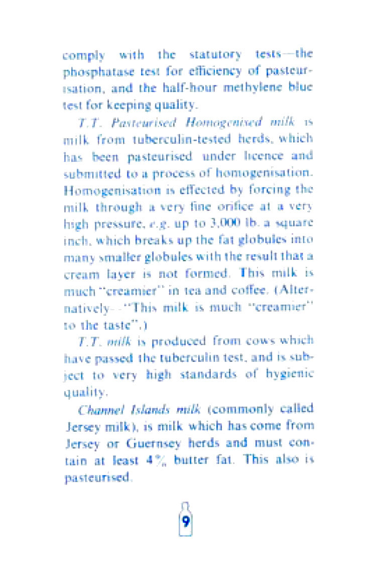 1963 customer leaflet 'The Story of MILK today'. 12 page leaflet issued to customers of Express Dairy, measures 10.2 cm. x 15.2 cm. when closed. (Courtesy Mark Hudson)