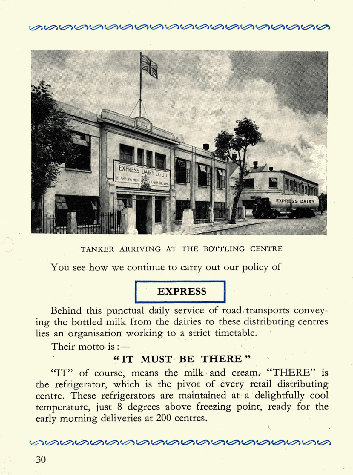 1956 Express Salesman's Manual, Fourth Edition published 1954, presented to Roger Gillard, Orpington Depot