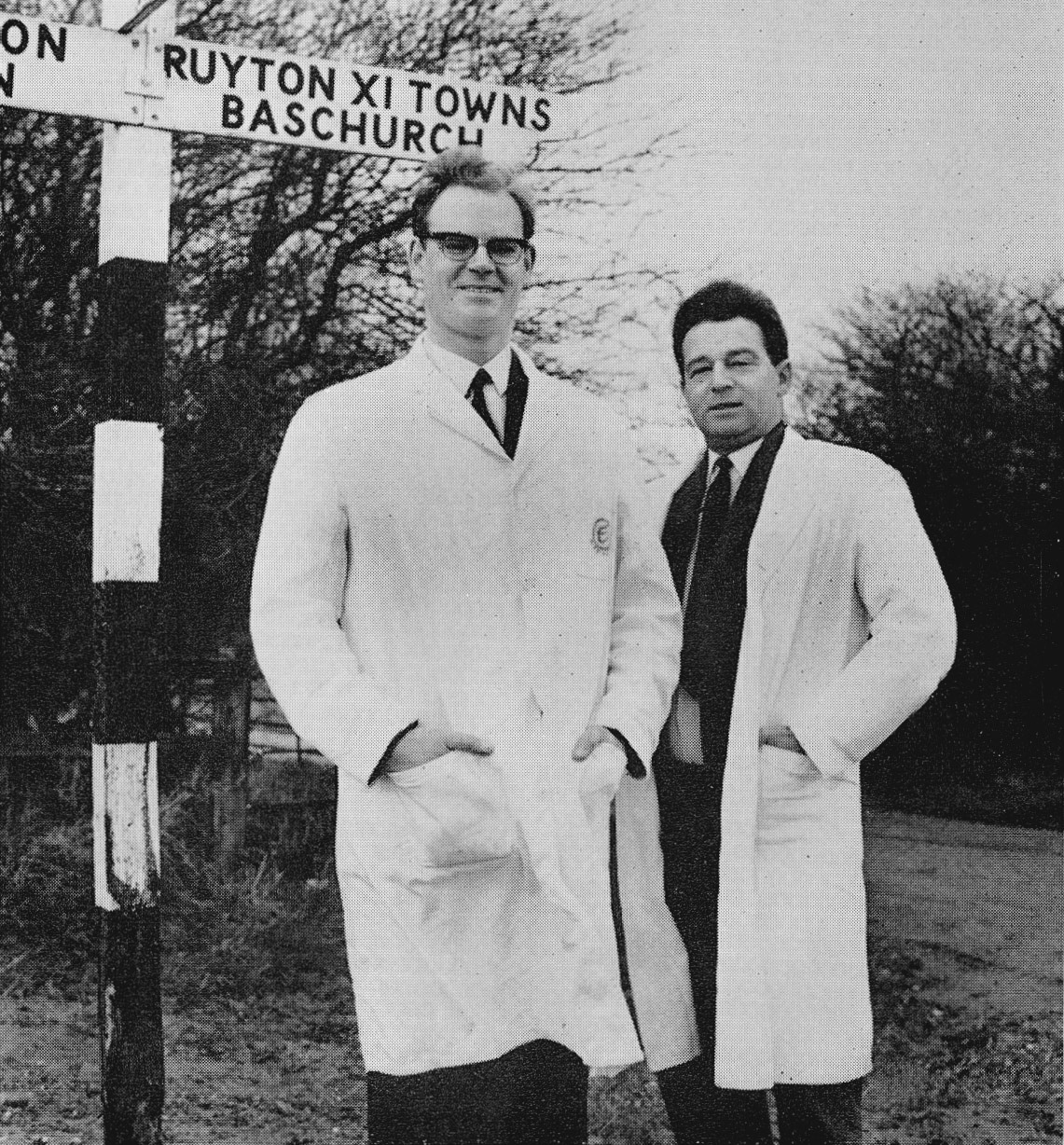 1970 Ruyton Manager Garry Capstick with Assistant Manager Mitch Farquharson. Jean Herzog comments "I am the daughter of Garry Capstick, Manager at Ruyton between 1968 and 1973, though he worked at the Company until it was taken over by Northern Foods. We lived at Ruyton House (where Pentons cold storage now stands) and then at Bawtry which was bought from Express by my parents. I have lived in the village for many years and have many memories of the dairy. My family were also involved in farming in the area and I have very clear memories of my uncle taking churns to the dairy. Dad joined the company in the 1950s. My Grandfather also worked for Express at Appleby." (Courtesy Doreen Williams)