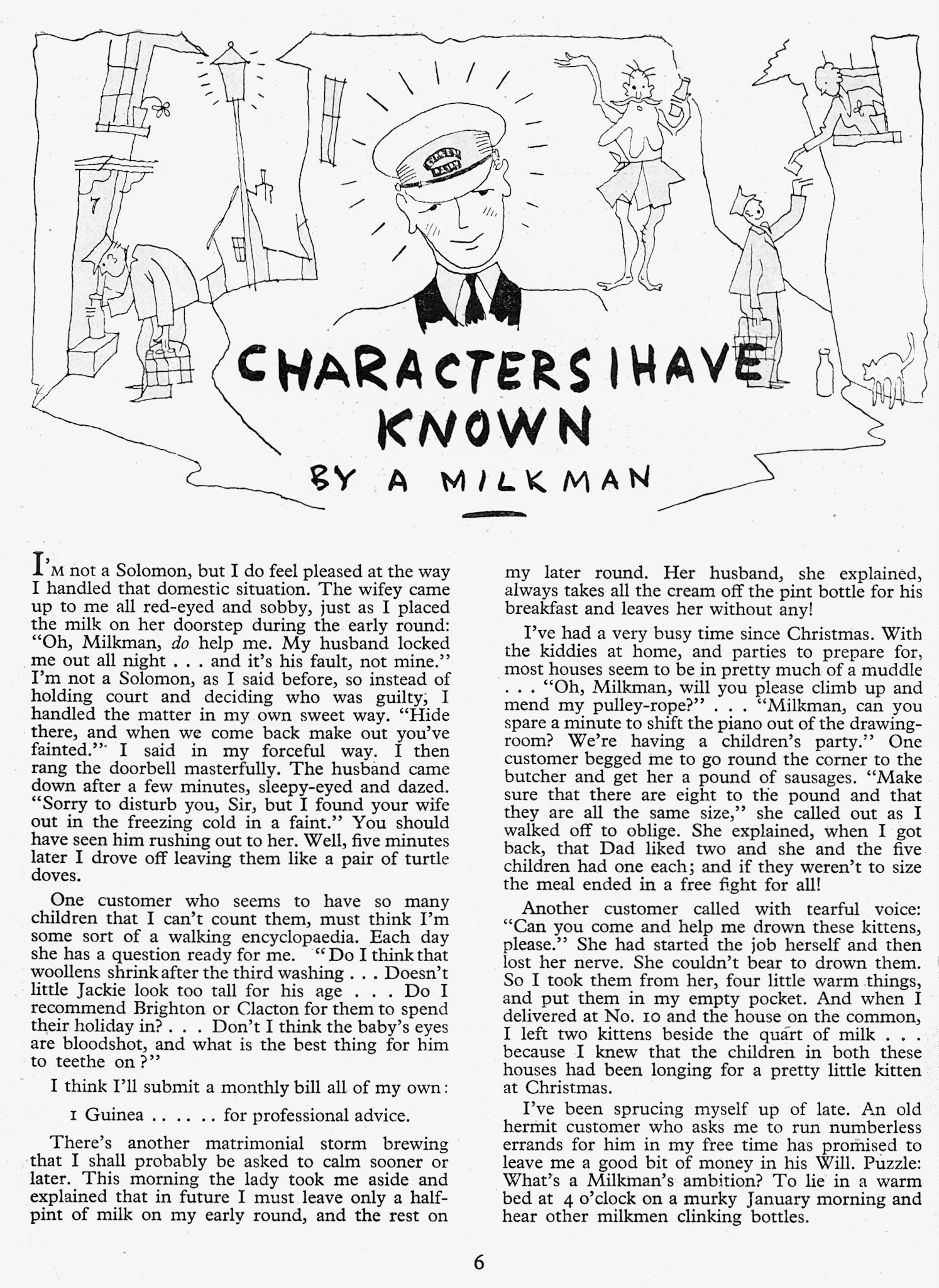 1935 January-Dairymaid Magazine 43 Page 6 (Express Dairy Tales Archive)