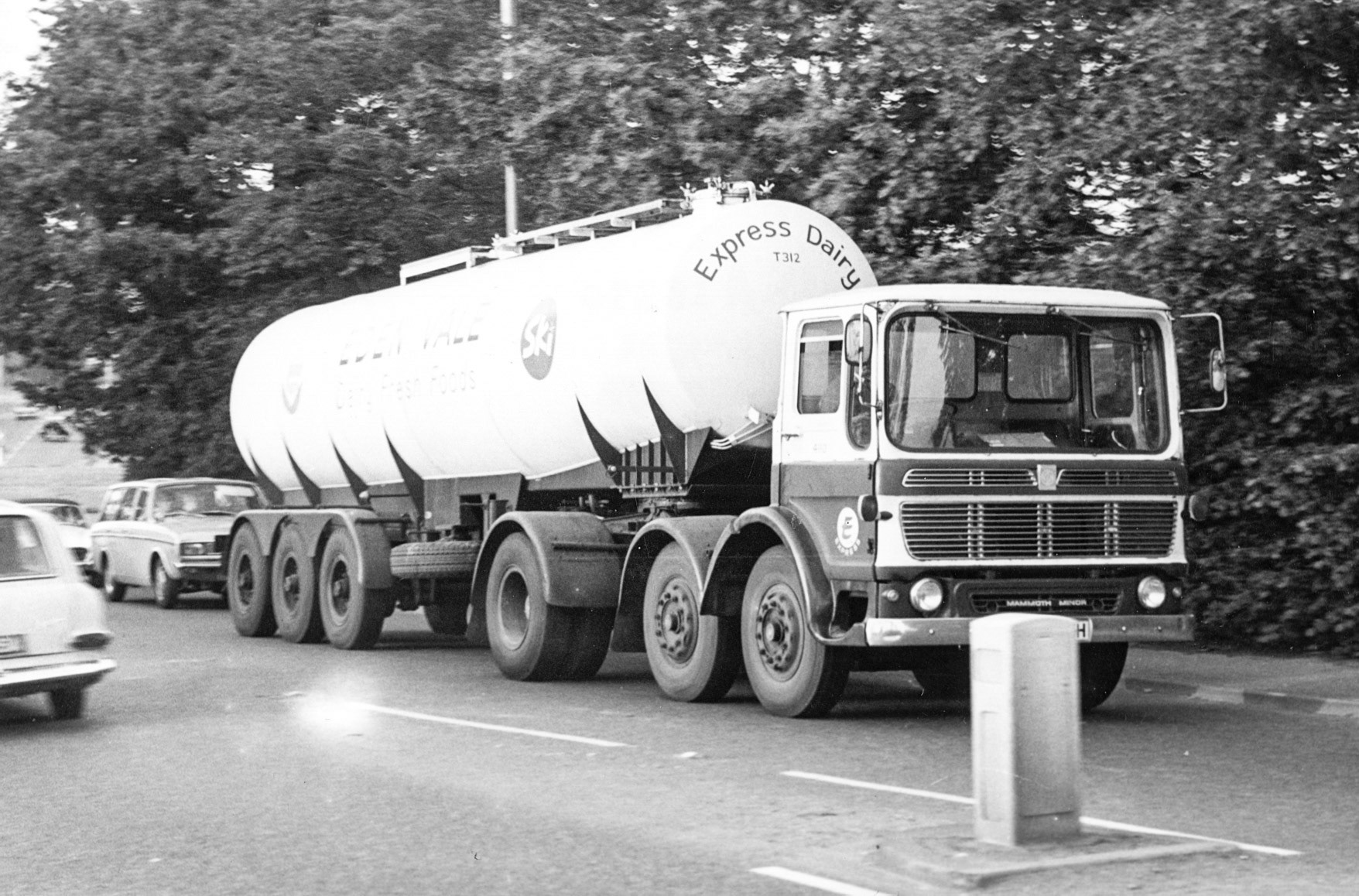 1970s? Ski Tanker T312 on the road.. (Courtesy Paul Luke)