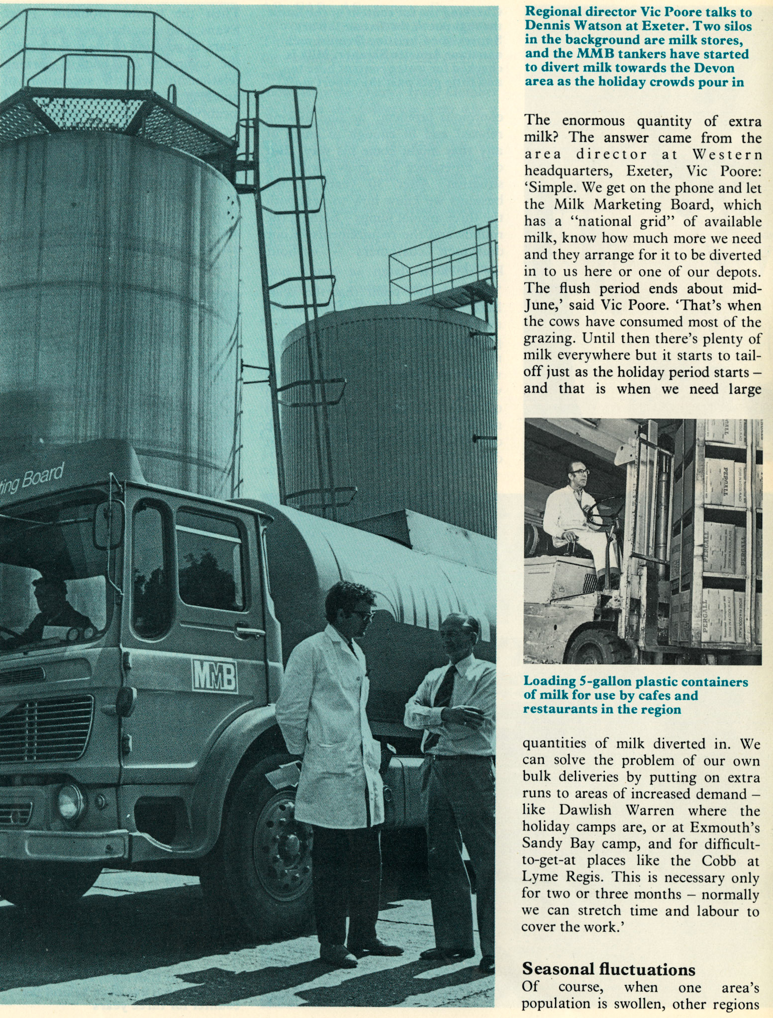 1977 Bideford Dairies &amp; Express Exeter (Dennis Watson and Vic Poore)