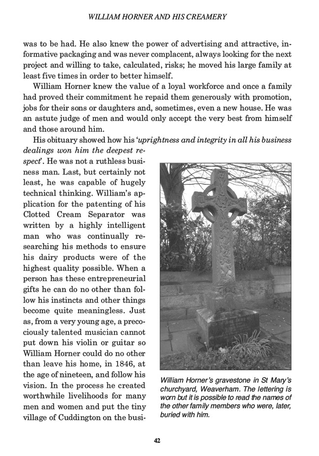 William Horner and his Creamery, Jill King