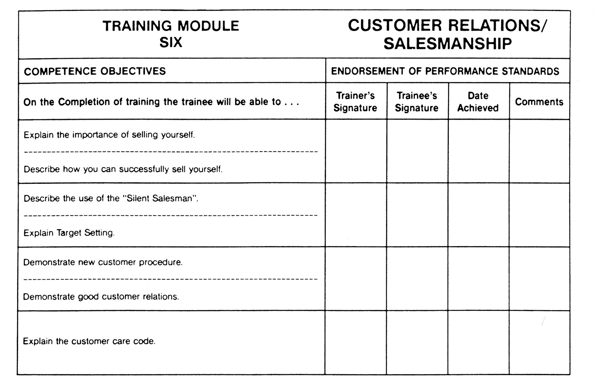 1990's Express/ Dale Farm Rounds Training Manual (Express Dairy Tales)