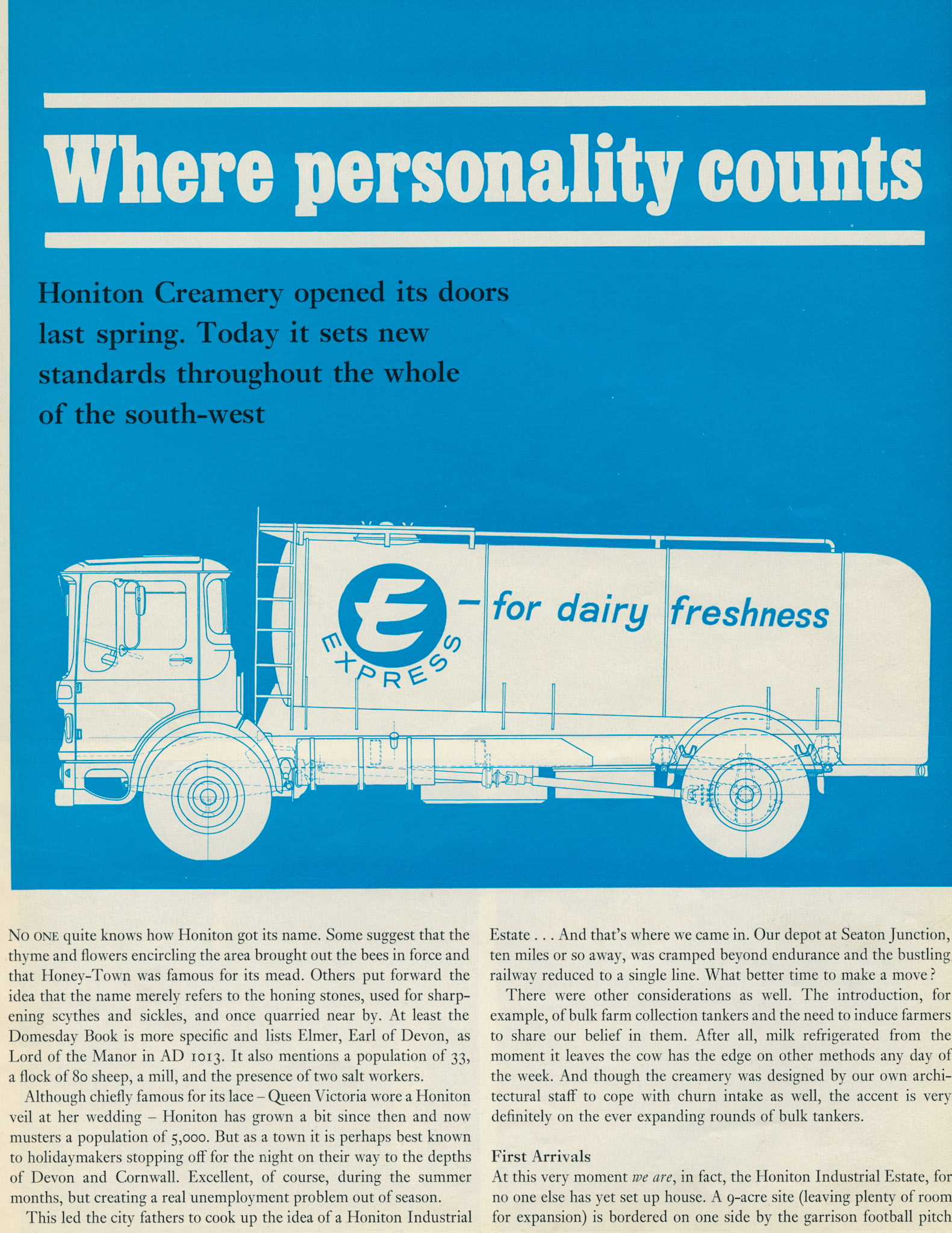 1969 Honiton Creamery